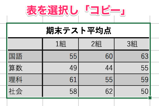 Wordにexcelの表を貼り付けたい Too クリエイターズfaq 株式会社too