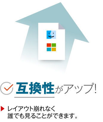 互換性がアップ！